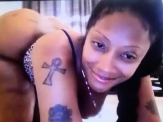 Cherokee thick ass webcam show (no sound)