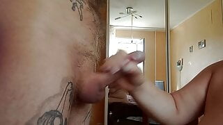 fat girl sucks and jerks off my cock 2