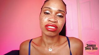 Goddess Rosie Reed’s Femdom CEI – Face Full Of Cum