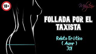 Fucked by the taxi driver – Erotic Story – (ASMR) – Real voi